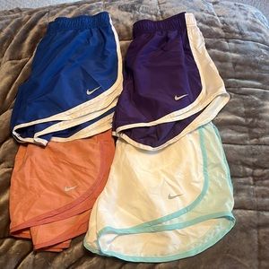 Set of 4 Nike shorts (all size small)